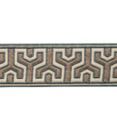 Otero Embroidered Border Trimming by Samuel & Sons Horizon Otero Embroidered Border Trimming by Samuel & Sons Horizon