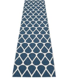 Otis Runner Rug by Pappelina Ocean Blue/Vanilla Otis Runner Rug by Pappelina Ocean Blue/Vanilla