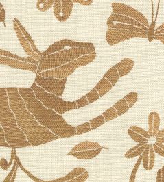 Otomi Fabric by Lewis & Wood Foxy Otomi Fabric by Lewis & Wood Foxy