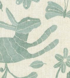 Otomi Fabric by Lewis & Wood Thistledown Otomi Fabric by Lewis & Wood Thistledown