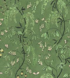 Ottilia Wallpaper by Sandberg Green Ottilia Wallpaper by Sandberg Green