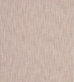 Otto Ticking Stripe Fabric by Jane Churchill Red Otto Ticking Stripe Fabric by Jane Churchill Red