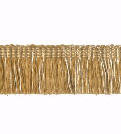 Outdoor Moss Fringe 40mm Trimming by Houles Ochre Outdoor Moss Fringe 40mm Trimming by Houles Ochre