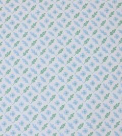 Oxalis Oak Fabric by Sophie Harpley Peppermint Oxalis Oak Fabric by Sophie Harpley Peppermint