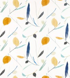 Oxalis Fabric by Scion Papaya / Honey Oxalis Fabric by Scion Papaya / Honey