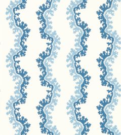 Oxbow Wallpaper by Sanderson Indigo Oxbow Wallpaper by Sanderson Indigo