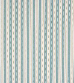 Oxley Stripe Fabric by Jane Churchill Teal Oxley Stripe Fabric by Jane Churchill Teal