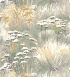Oyat Wallpaper by Casadeco Celadon Oyat Wallpaper by Casadeco Celadon