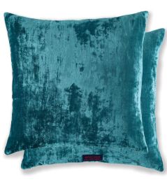 Paddy Cushion 50 x 50cm by William Yeoward Peacock Paddy Cushion 50 x 50cm by William Yeoward Peacock