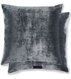 Paddy Cushion 50 x 50cm by William Yeoward Slate Paddy Cushion 50 x 50cm by William Yeoward Slate