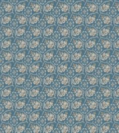 Pagelle Fabric by Nina Campbell Denim Pagelle Fabric by Nina Campbell Denim