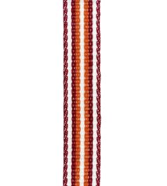 Paint Pot Stripe Braid Trimming by Ian Mankin Claret/Rust Paint Pot Stripe Braid Trimming by Ian Mankin Claret/Rust