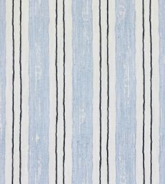 Painter's Stripe Fabric by Barneby Gates Blue Painter's Stripe Fabric by Barneby Gates Blue
