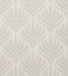 Paisley Fern Wallpaper by Liberty Pewter White Paisley Fern Wallpaper by Liberty Pewter White