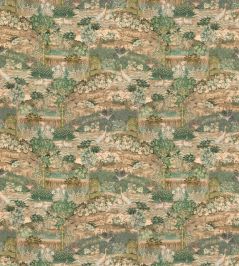 Palace Tapestry Fabric by GP & J Baker Royal Green Palace Tapestry Fabric by GP & J Baker Royal Green