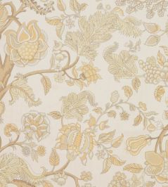 Palampore Trail in Landsdowne Linen Fabric by Liberty Pewter Palampore Trail in Landsdowne Linen Fabric by Liberty Pewter