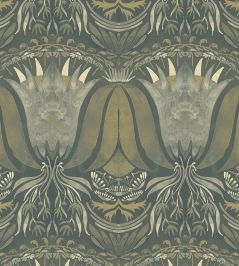 Palau Wallpaper by Tres Tintas Dark blue Palau Wallpaper by Tres Tintas Dark blue
