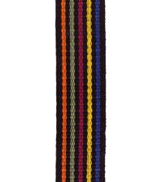 Palette Stripe Braid Trimming by Ian Mankin Cinder Palette Stripe Braid Trimming by Ian Mankin Cinder
