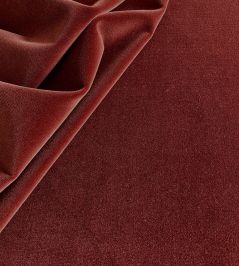 Palis Velvet Fabric by Ian Sanderson Russet Palis Velvet Fabric by Ian Sanderson Russet