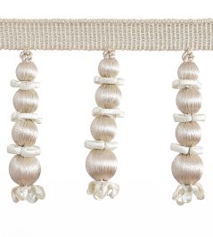 Palladio Beaded Fringe Trimming by Houles 9010 Palladio Beaded Fringe Trimming by Houles 9010
