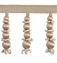 Palladio Beaded Fringe Trimming by Houles 9020 Palladio Beaded Fringe Trimming by Houles 9020