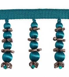 Palladio Beaded Fringe Trimming by Houles 9660 Palladio Beaded Fringe Trimming by Houles 9660