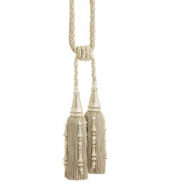 Palladio Double Tassel Tieback Trimming by Houles 9010 Palladio Double Tassel Tieback Trimming by Houles 9010