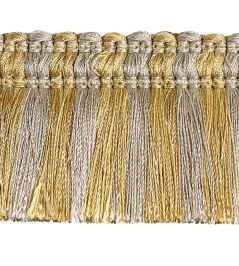 Palladio Moss Fringe 50mm Trimming by Houles 9720 Palladio Moss Fringe 50mm Trimming by Houles 9720