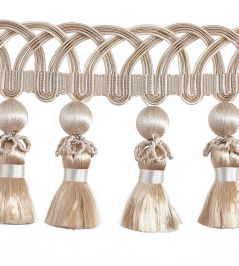 Palladio Tassel Fringe 75mm Trimming by Houles 9020 Palladio Tassel Fringe 75mm Trimming by Houles 9020