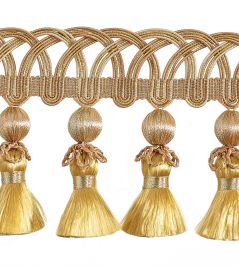 Palladio Tassel Fringe 75mm Trimming by Houles 9100 Palladio Tassel Fringe 75mm Trimming by Houles 9100