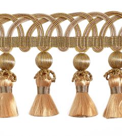 Palladio Tassel Fringe 75mm Trimming by Houles 9135 Palladio Tassel Fringe 75mm Trimming by Houles 9135