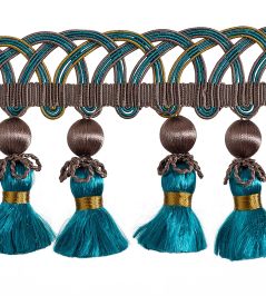 Palladio Tassel Fringe 75mm Trimming by Houles 9660 Palladio Tassel Fringe 75mm Trimming by Houles 9660