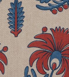 Palm Parade in Dundee Fabric by Liberty Lapis Palm Parade in Dundee Fabric by Liberty Lapis