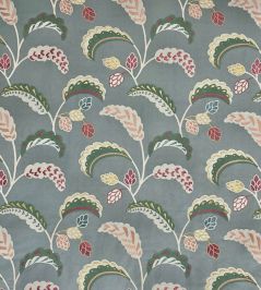 Palm Wave Fabric by Ian Sanderson Celestial Palm Wave Fabric by Ian Sanderson Celestial