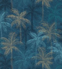 Palmyra Wallpaper by Clarke & Clarke Midnight Palmyra Wallpaper by Clarke & Clarke Midnight