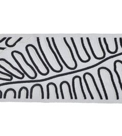 Paloma Embroidered Braid 97mm Trimming by Houles Gesso Paloma Embroidered Braid 97mm Trimming by Houles Gesso