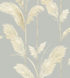 Pampas Grass Wallpaper by Brand McKenzie Cornflower Blue Pampas Grass Wallpaper by Brand McKenzie Cornflower Blue