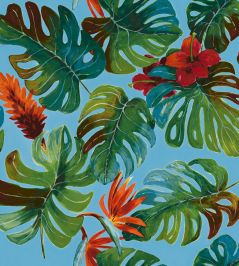Panama Fabric by Arley House Ocean Panama Fabric by Arley House Ocean
