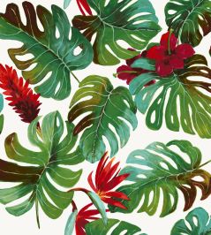 Panama Fabric by Arley House Ruby Panama Fabric by Arley House Ruby