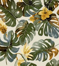 Panama Fabric by Arley House Saffron Panama Fabric by Arley House Saffron