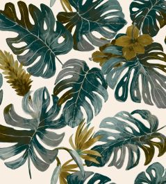 Panama Fabric by Arley House Steel Blue Panama Fabric by Arley House Steel Blue