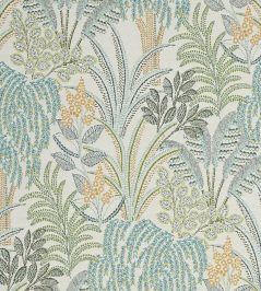 Panama Fabric by Manuel Canovas Aqua Panama Fabric by Manuel Canovas Aqua