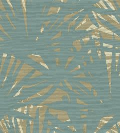 Pandanus Wallpaper by Jannelli&Volpi Blue Pandanus Wallpaper by Jannelli&Volpi Blue