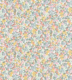 Pansy Wallpaper by Casadeco Bleu / Rose Pansy Wallpaper by Casadeco Bleu / Rose