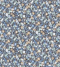 Pansy Wallpaper by Casadeco Encre / Bleu Pansy Wallpaper by Casadeco Encre / Bleu