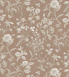 Paper Flora Wallpaper by Josephine Munsey Pink Paper Flora Wallpaper by Josephine Munsey Pink