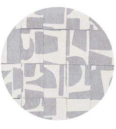Papercut Round Rug by Louis De Poortere String Papercut Round Rug by Louis De Poortere String
