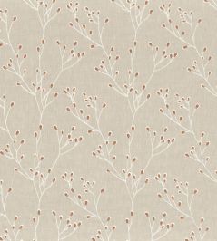 Papille Fabric by Camengo Terracotta Papille Fabric by Camengo Terracotta