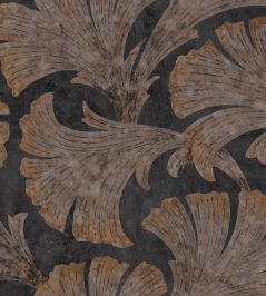 Papyrus Wallpaper by Coordonne Coal Papyrus Wallpaper by Coordonne Coal