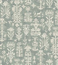 Papyrus Wallpaper by Lewis & Wood Eu De Nil Papyrus Wallpaper by Lewis & Wood Eu De Nil